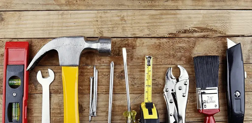 Handyman tools for home repairs and maintenance services in Milwaukee, WI